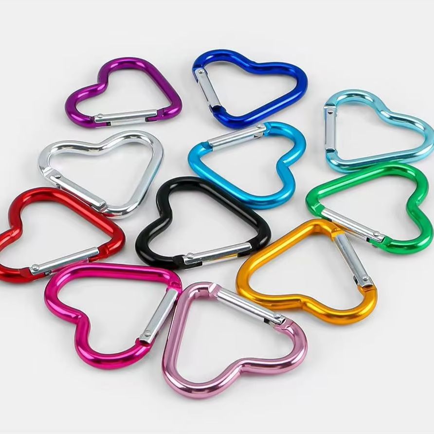 Pet Supplies Discount - 5 szt. Kolorowe karabińczyki w kształcie