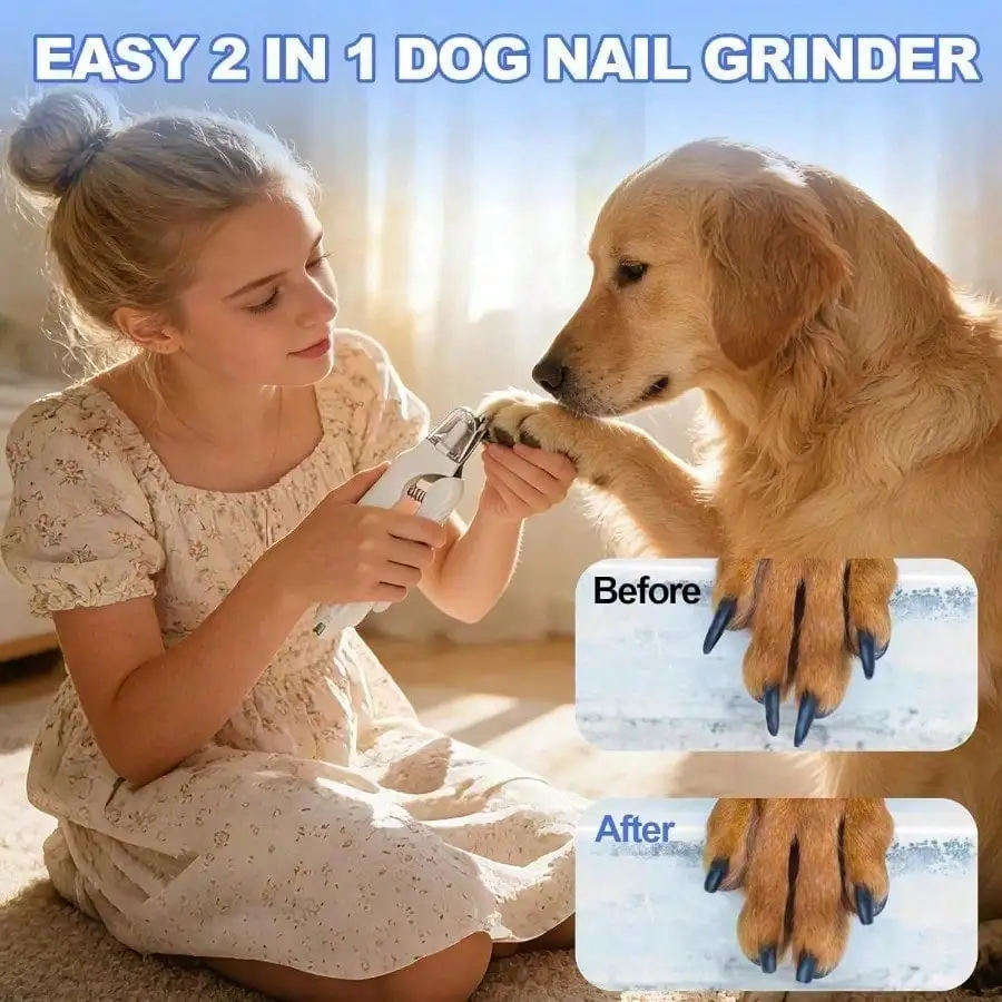 Nowy model 2-w-1 Obcinacz do p – Pet Nail Grinder recenzja i cena