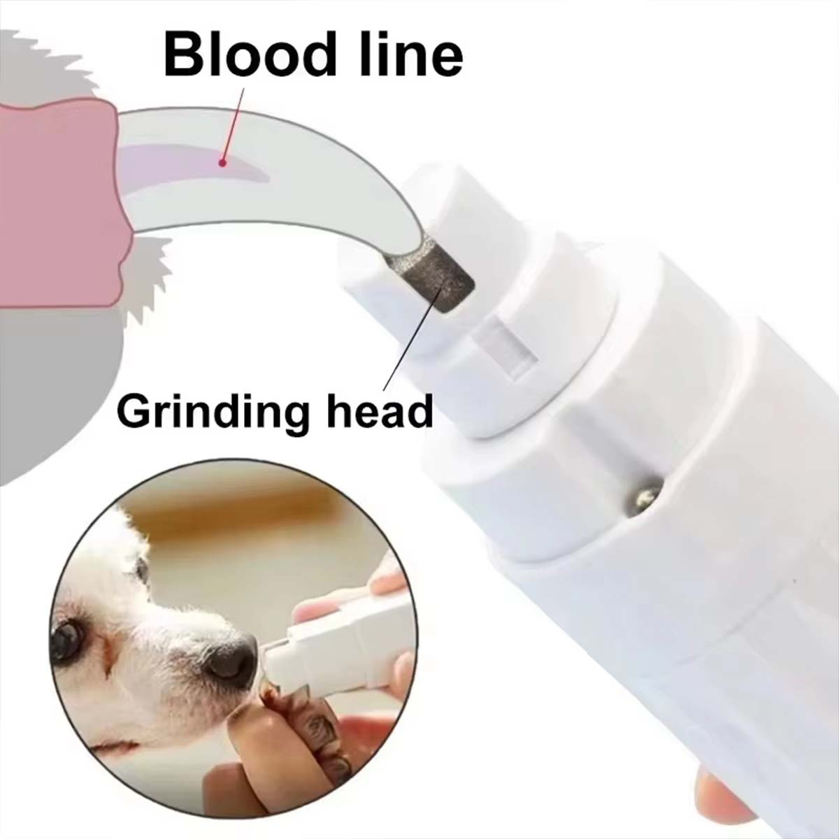 Elektryczny pilnik do pazurów  – Pet Nail Grinder recenzja i cena